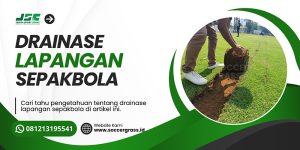 drainase lapangan sepakbola