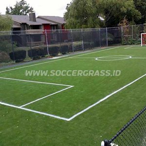 desain lapangan futsal mini