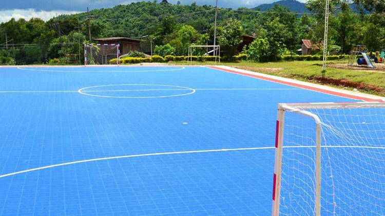 Lantai Futsal Polypropylene