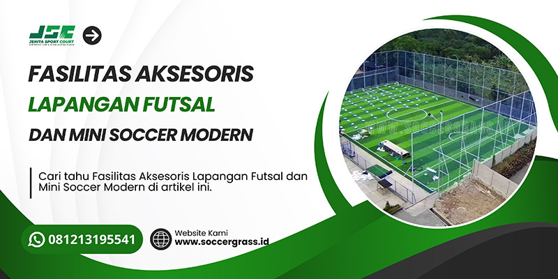 fasilitas aksesoris lapangan futsal