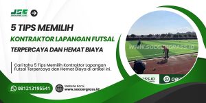 kontraktor lapangan futsal