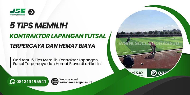 kontraktor lapangan futsal