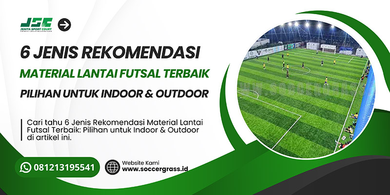 material lantai futsal