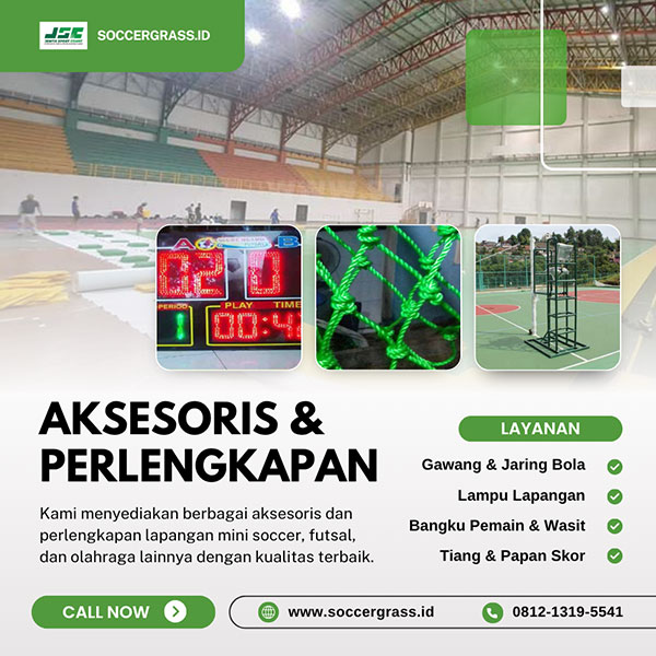 layanan aksesoris & perlengkapan lapangan