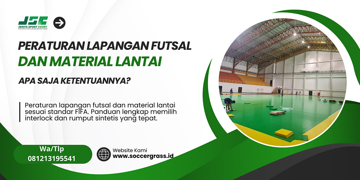 peraturan lapangan futsal