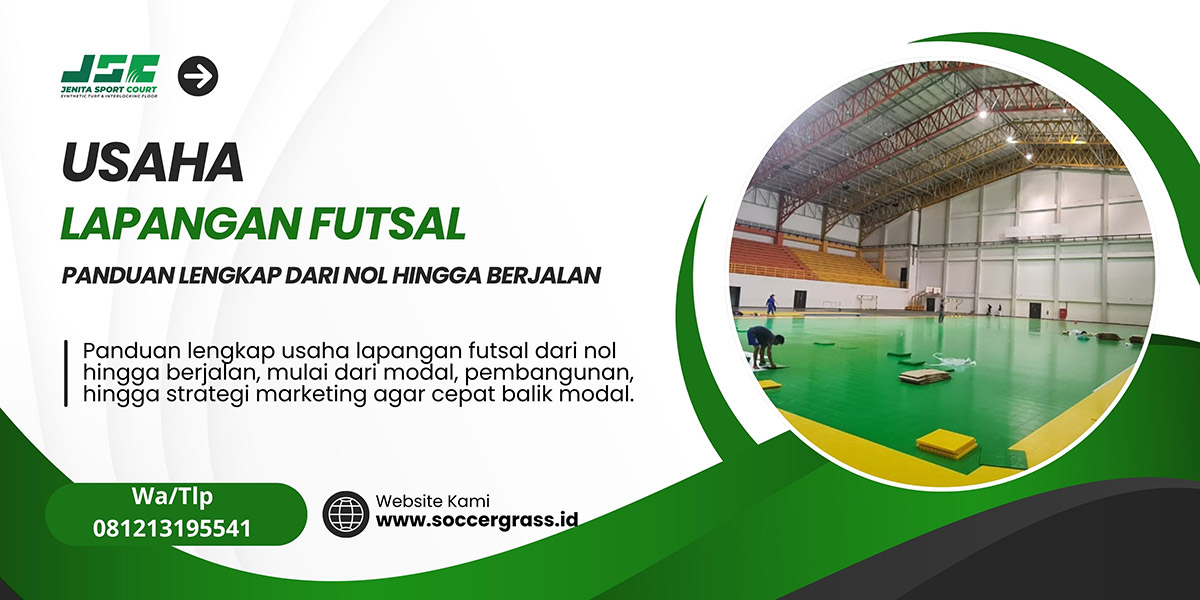 usaha lapangan futsal