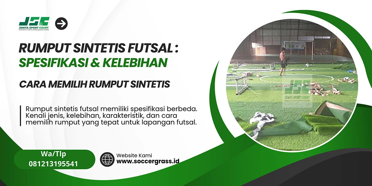 rumput sintetis futsal